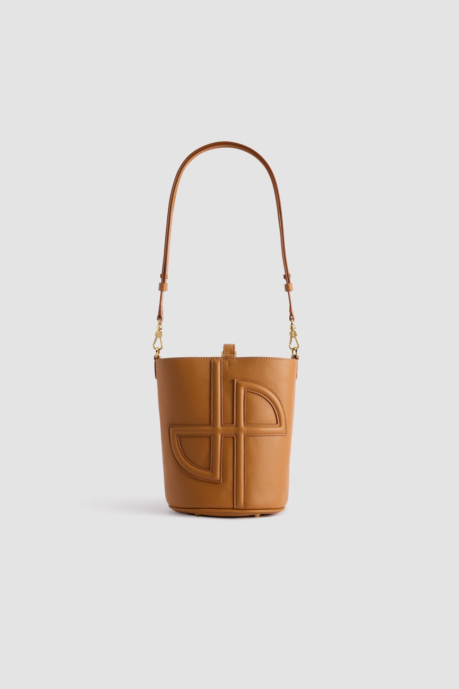 Petit sac seau JP en cuir