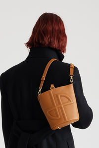 Autumn Leaf / Petit sac seau JP en cuir