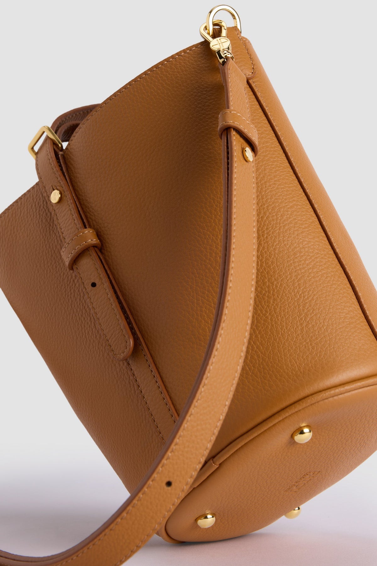 Autumn Leaf / Petit sac seau JP en cuir