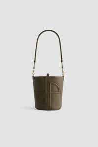 Petit sac seau JP en cuir
