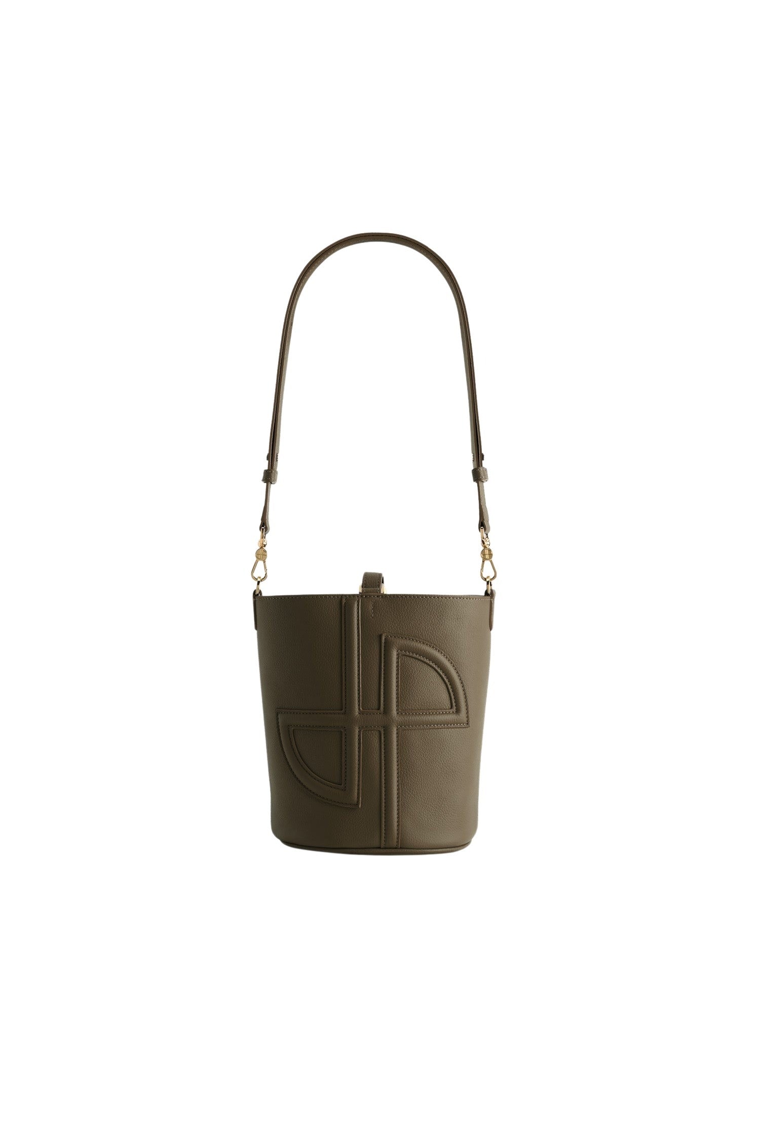 Winter Moss / Petit sac seau JP en cuir