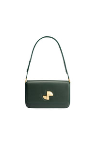 Bottle Green / Le Classic Lock en cuir