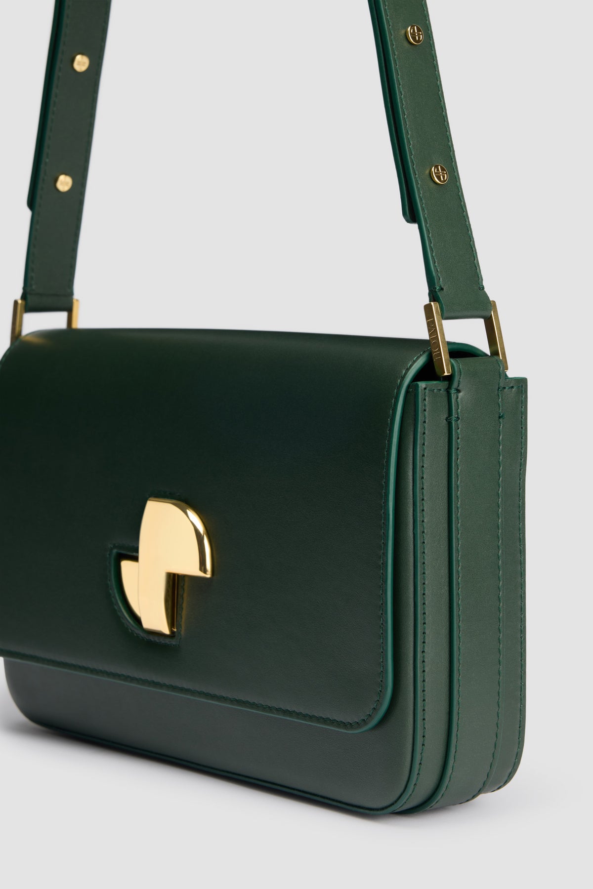 Bottle Green / Le Classic Lock en cuir