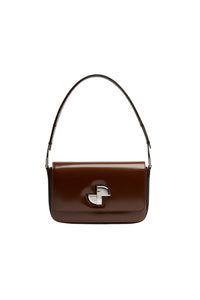 Smoked Ebony / Sac Le Classic Lock en cuir