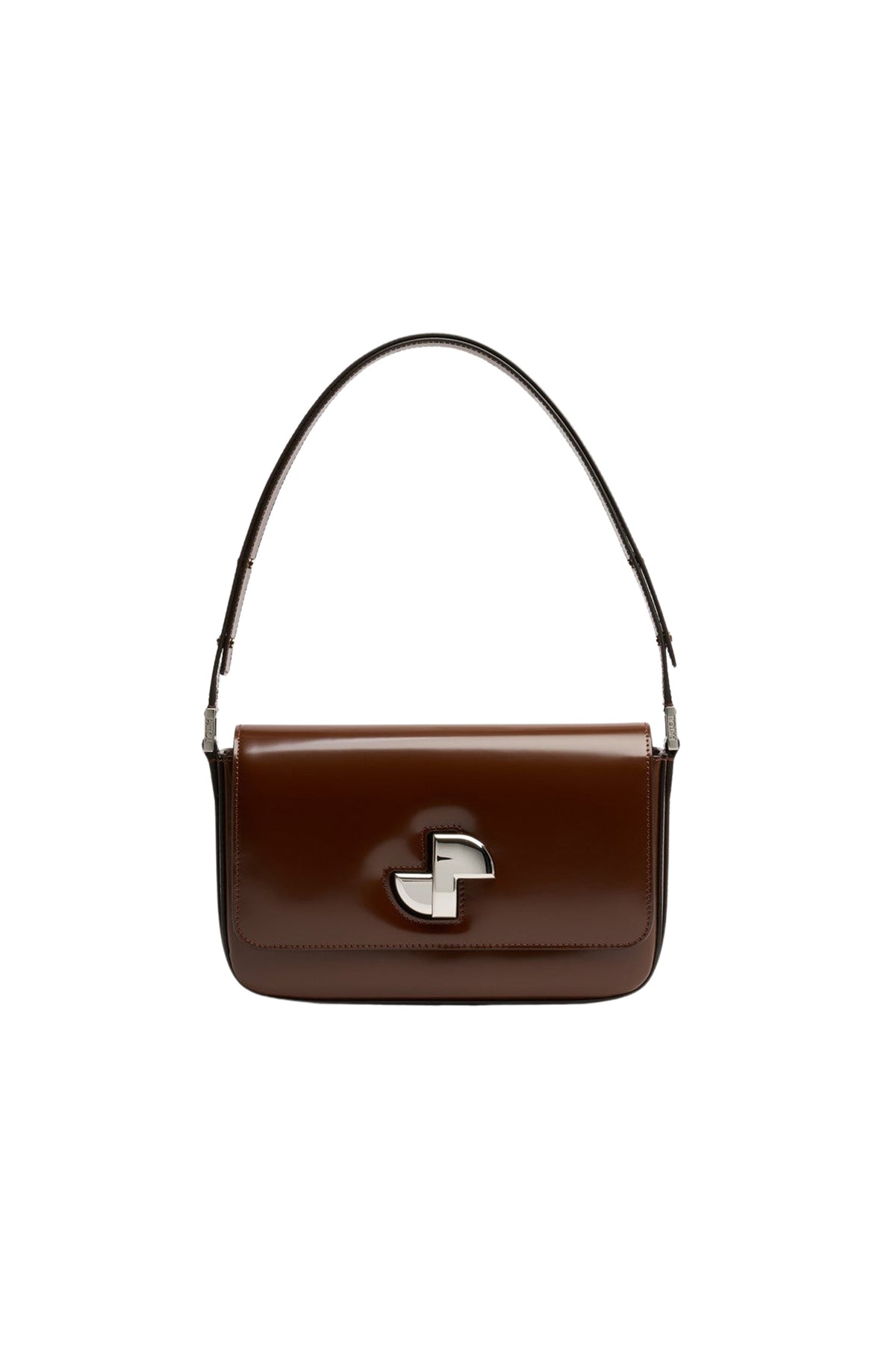 Smoked Ebony / Sac Le Classic Lock en cuir
