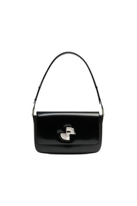 Black / Sac Le Classic Lock en cuir