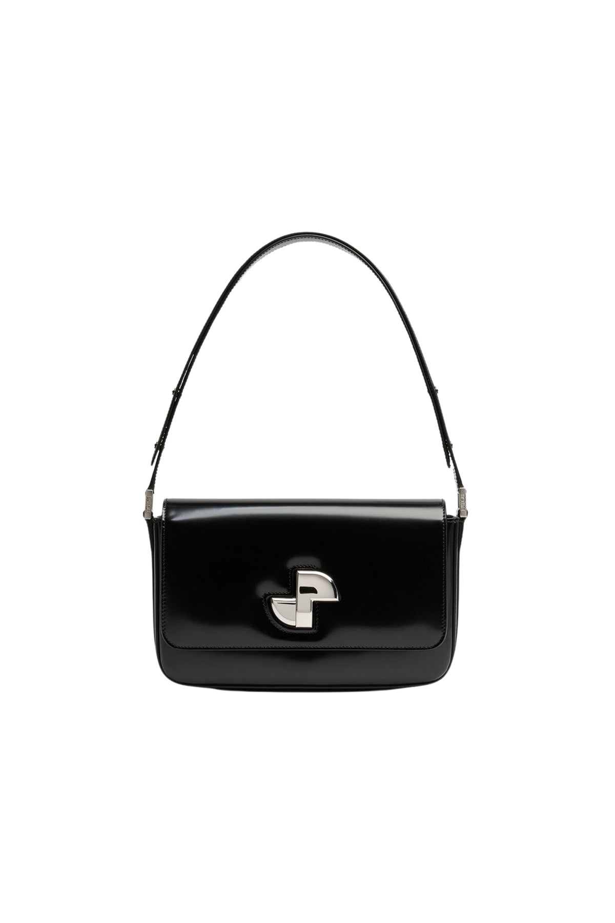 Black / Sac Le Classic Lock en cuir