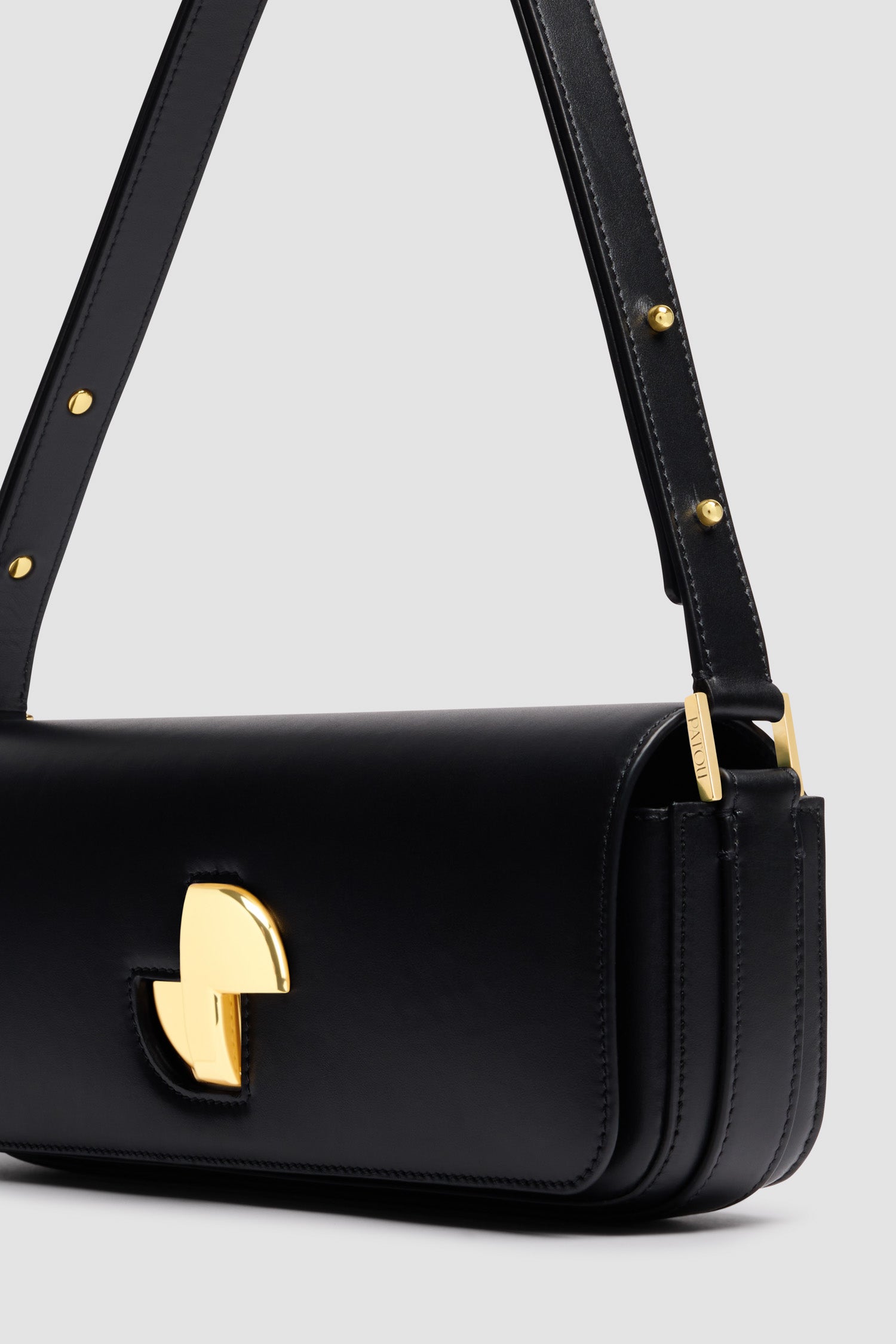 Black / Le Lock en cuir