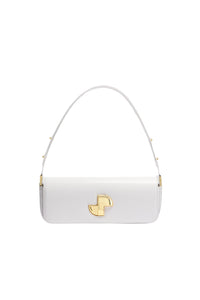 White / Le Lock en cuir