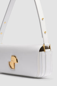 White / Le Lock en cuir