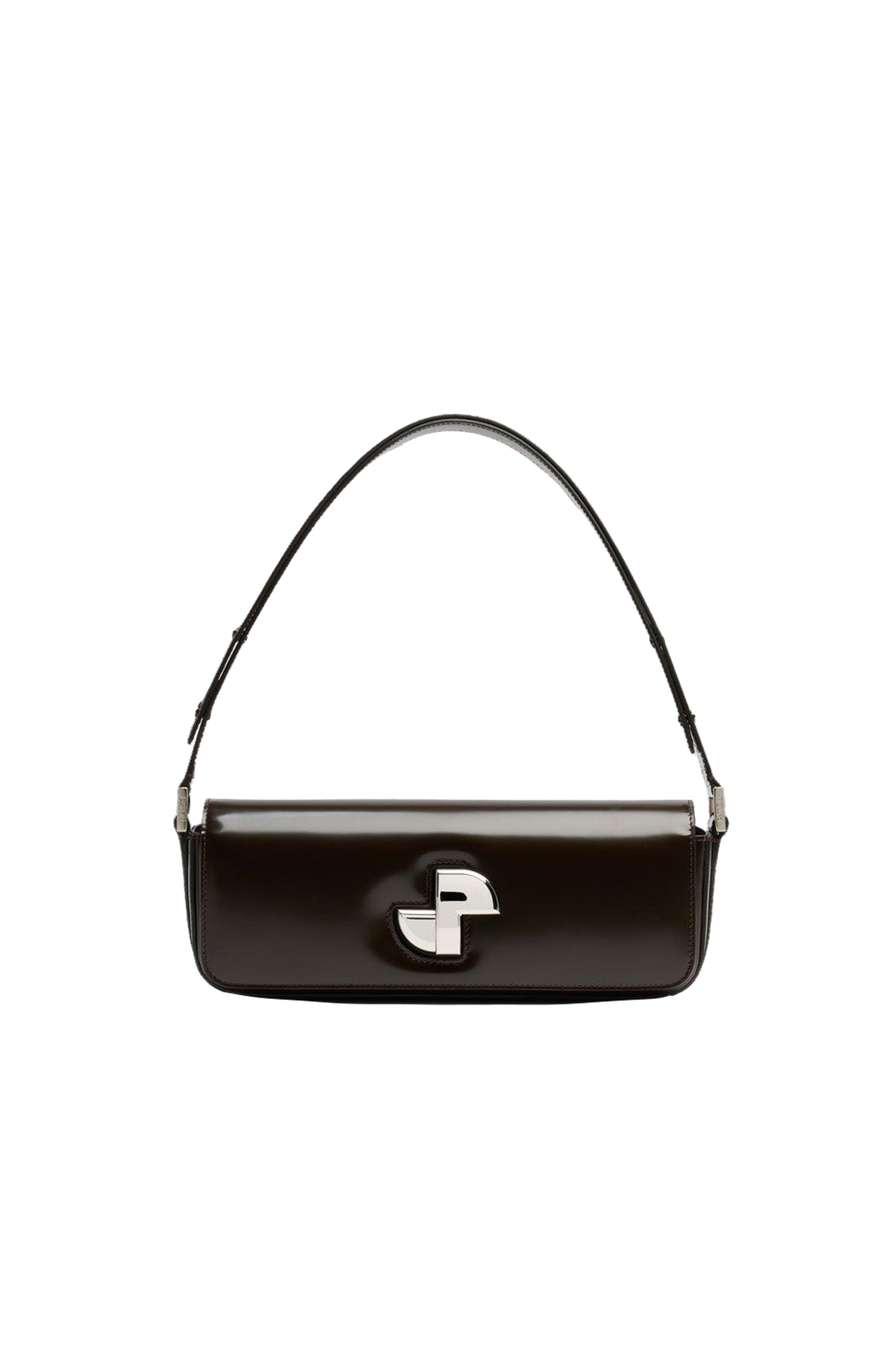 Smoked Ebony / Sac Le Lock en cuir