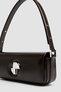 Smoked Ebony / Sac Le Lock en cuir
