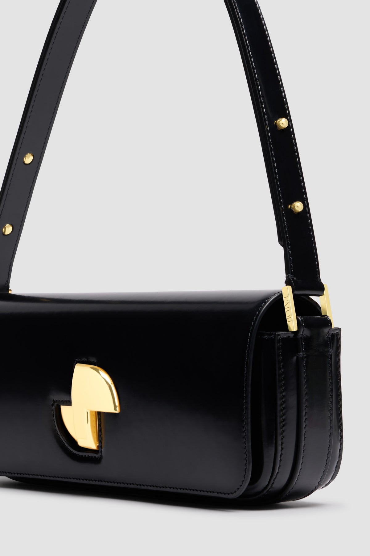 Black / Le Lock en cuir