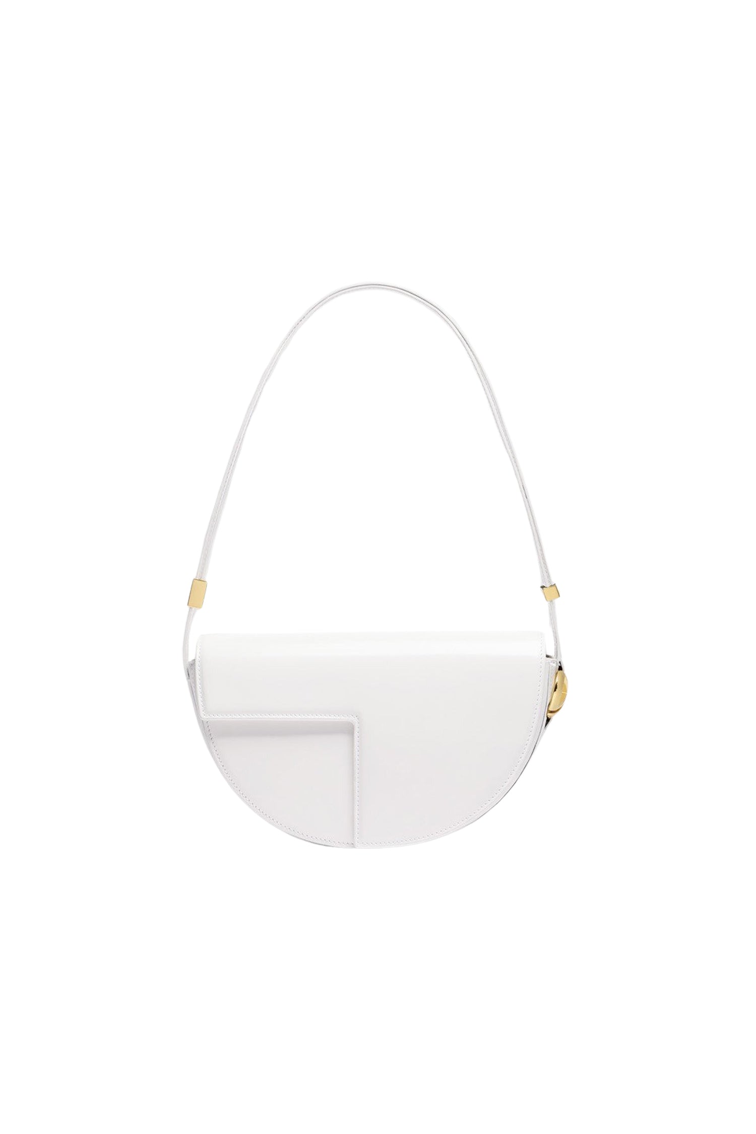 Sac Le Patou en cuir brillant - Blanc
