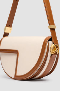 Caramel / Le Patou en cuir et coton
