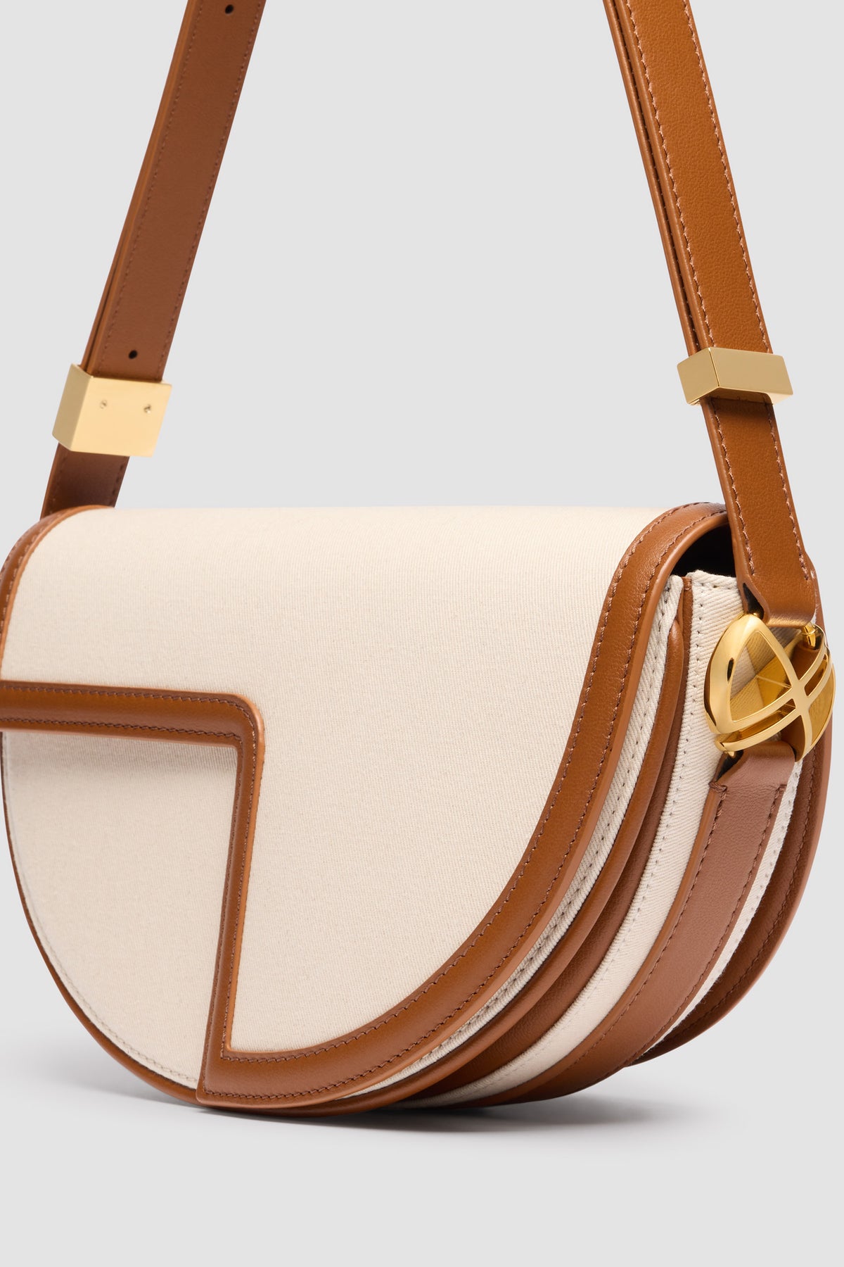 Caramel / Le Patou en cuir et coton