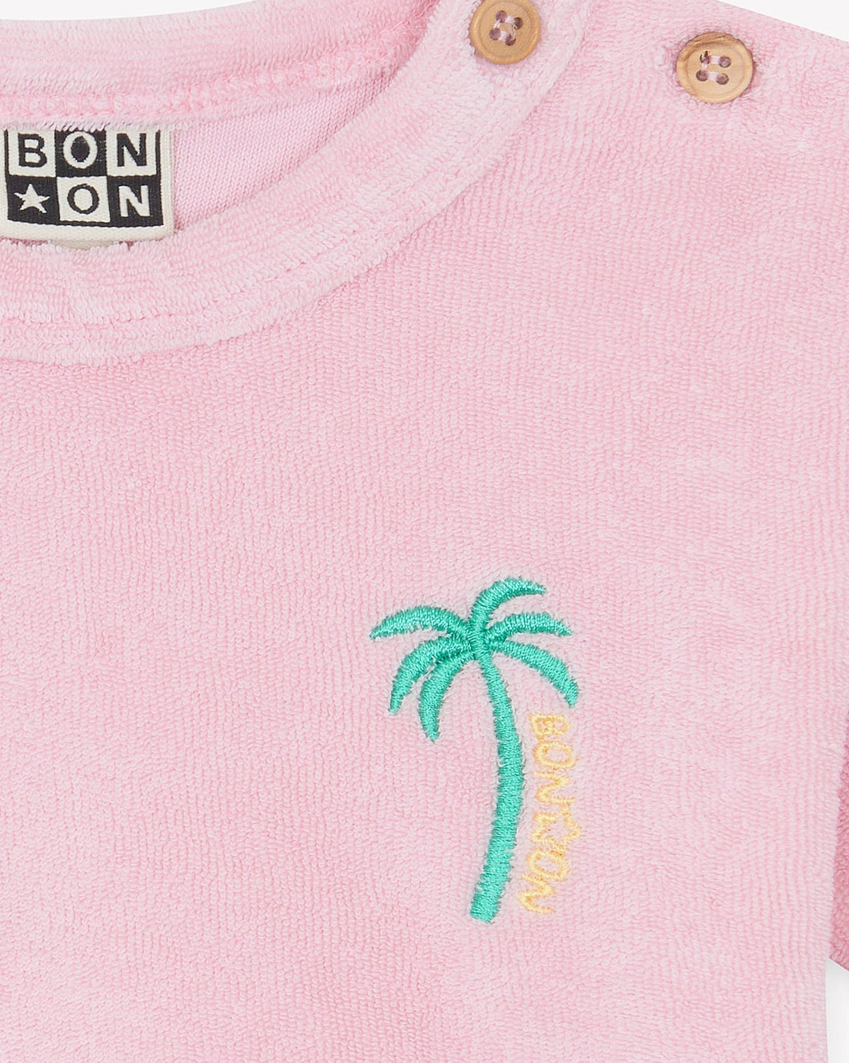 Livia cotton T-shirt - Bubble Pink