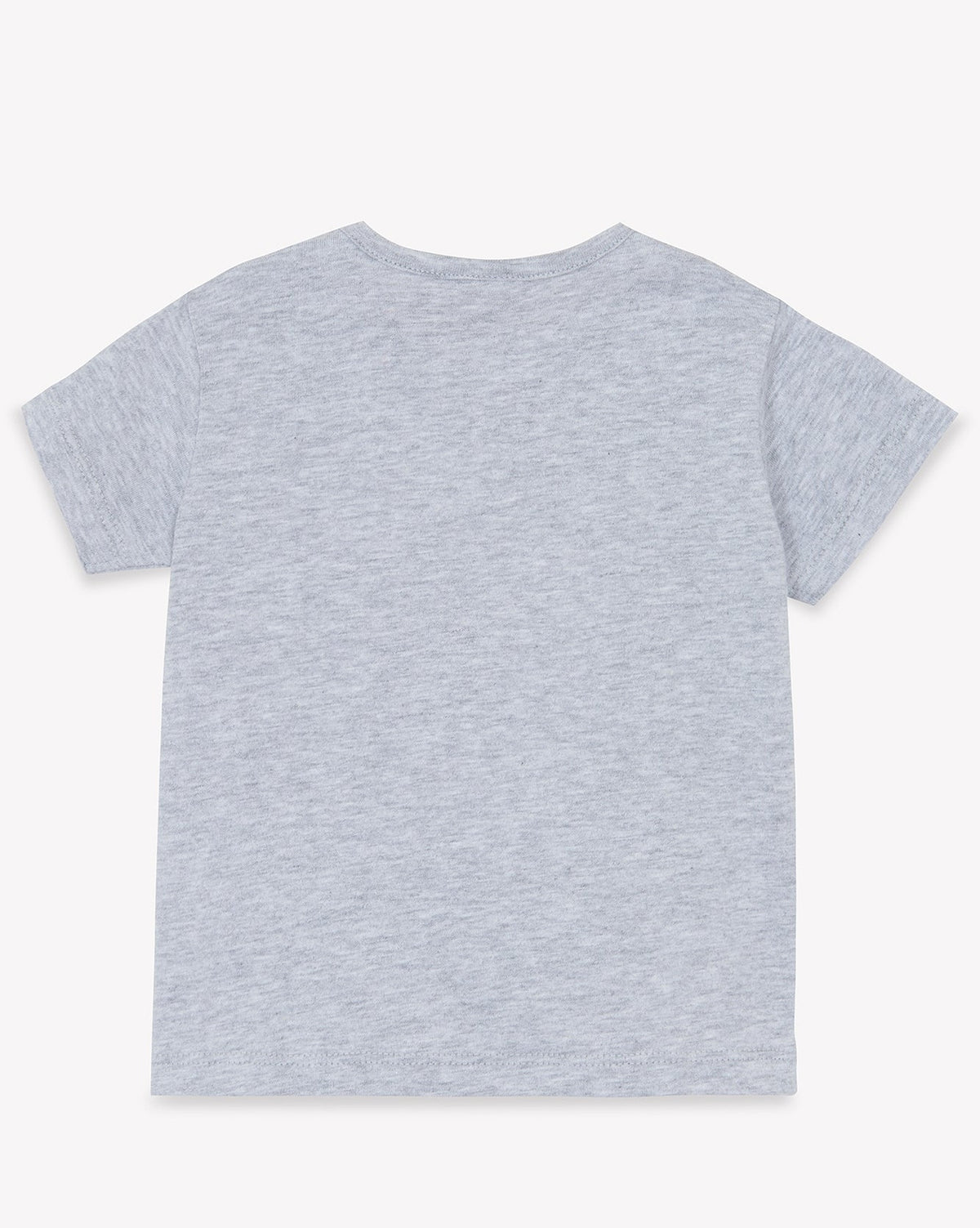 Bonton logo Tuba T-shirt in cotton - Heather Grey
