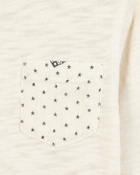 T-shirt Lexie en coton - Ecru Bonton
