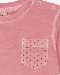 T-shirt Lexie en coton - Rose Charmant