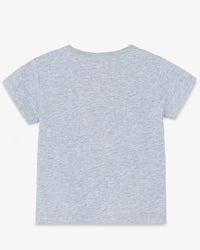 Tuba 'Day Off' illustrated cotton T-shirt - Heather Grey