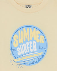 T-shirt Tubo imprimé "Summer Surfer" en coton - Limonade