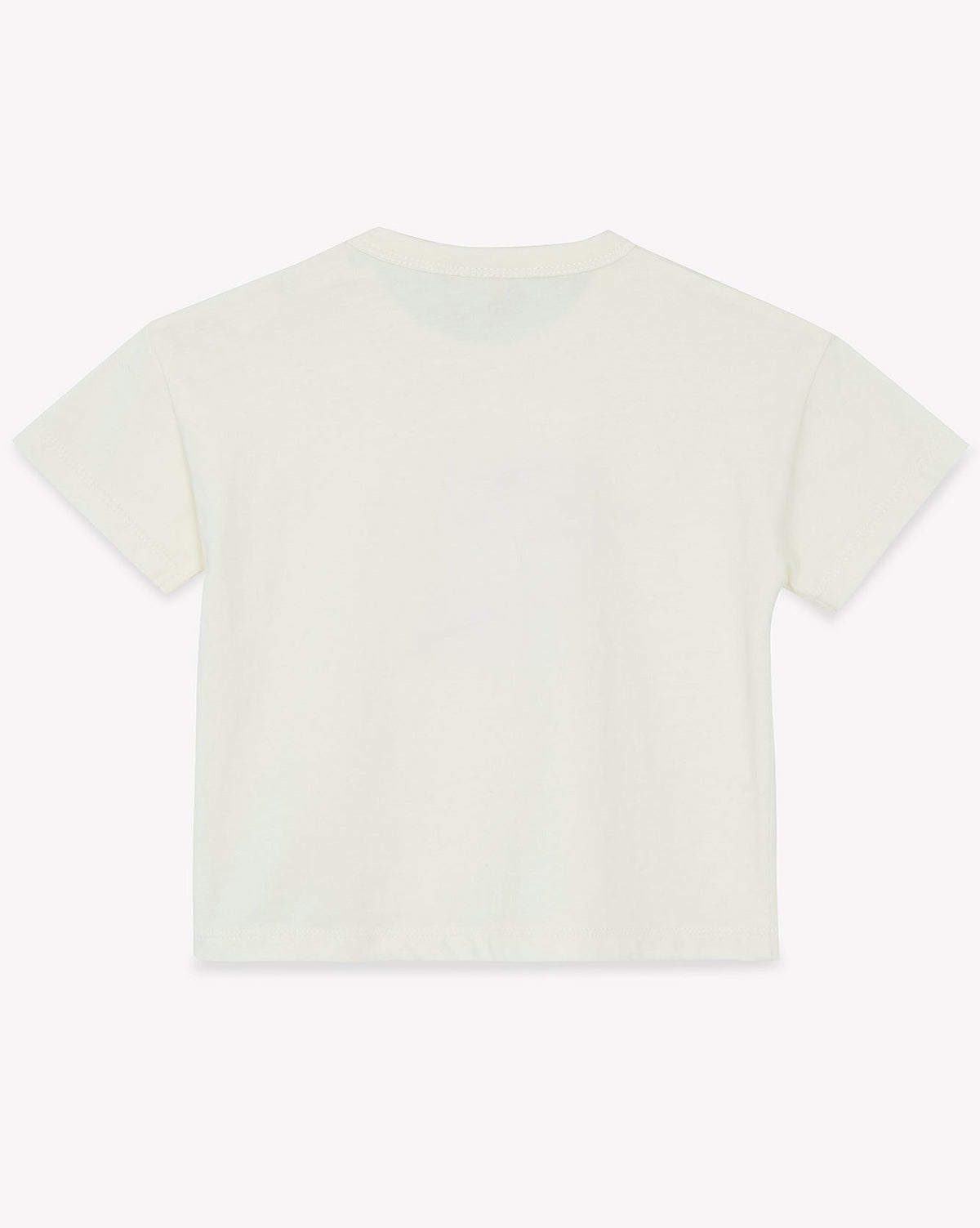 Livio "Surfing" cotton T-shirt - Ecru Bonton