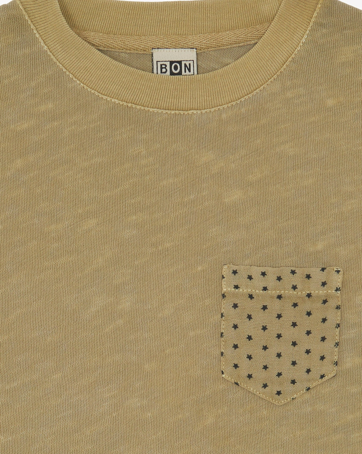 T-shirt Lexie en coton - Kaki Kayak