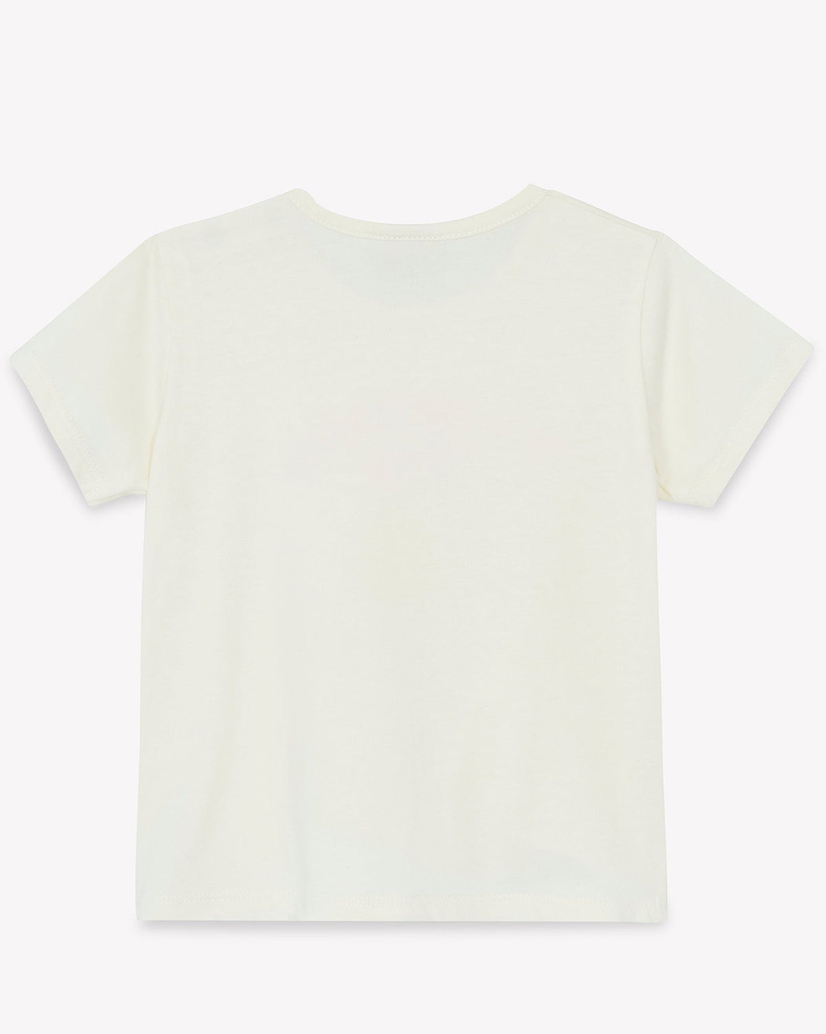 Tuba "Lemon Day" cotton T-shirt - Ecru Bonton