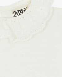 T-shirt Tiris en coton - Ecru Bonton