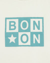 Tubu T-shirt with Bonton logo, made from cotton - Bonton Ecru
