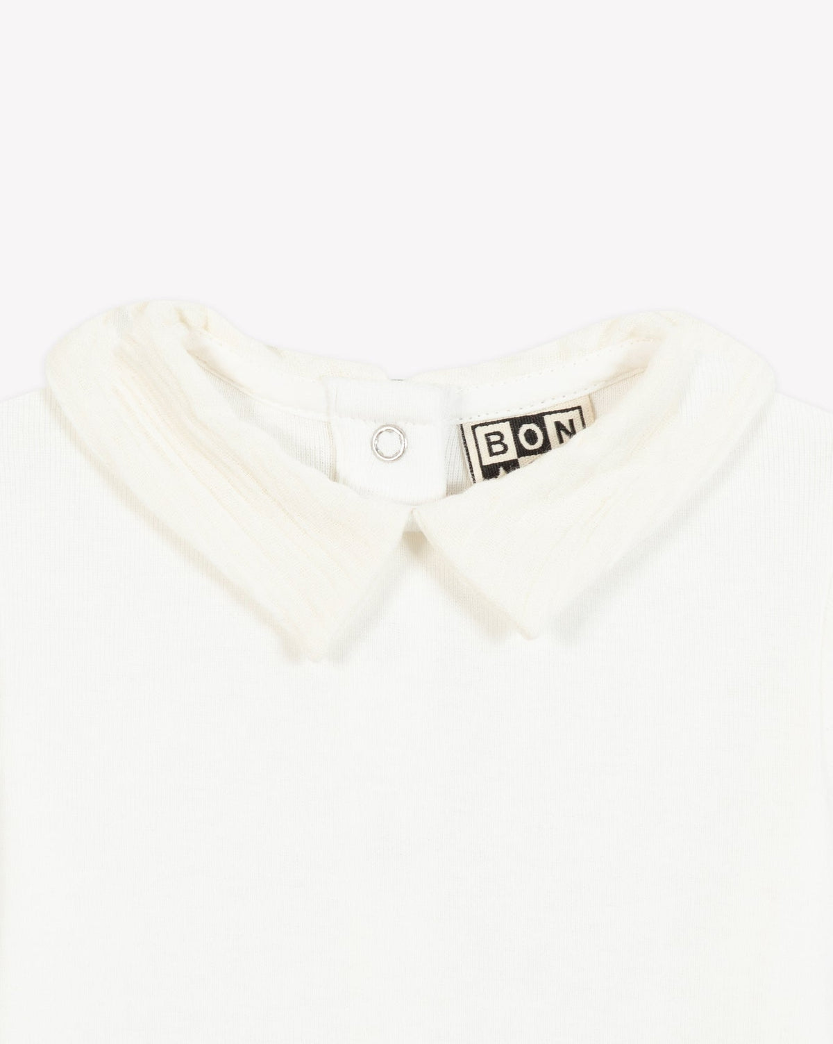 Cotton bodysuit - Ecru Bonton