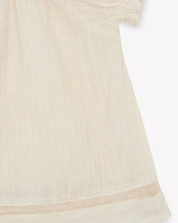 Blouse Leslie en coton - Pannacotta