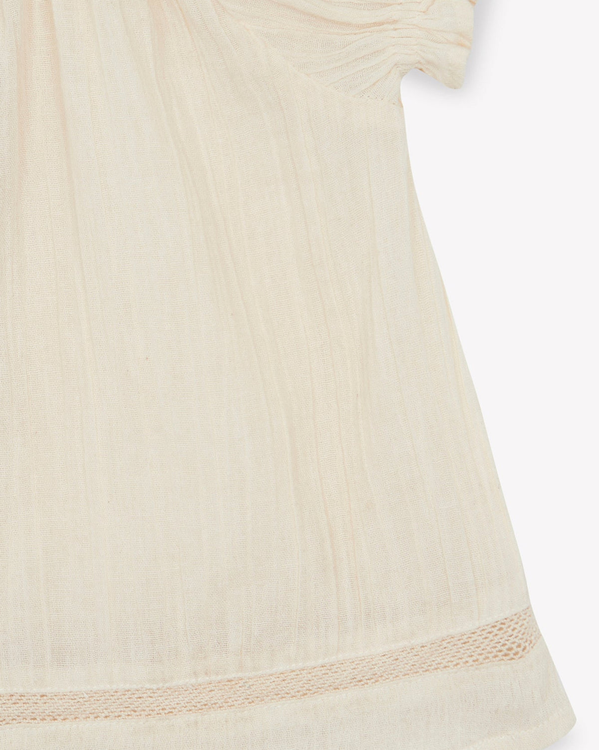 Blouse Leslie en coton - Pannacotta
