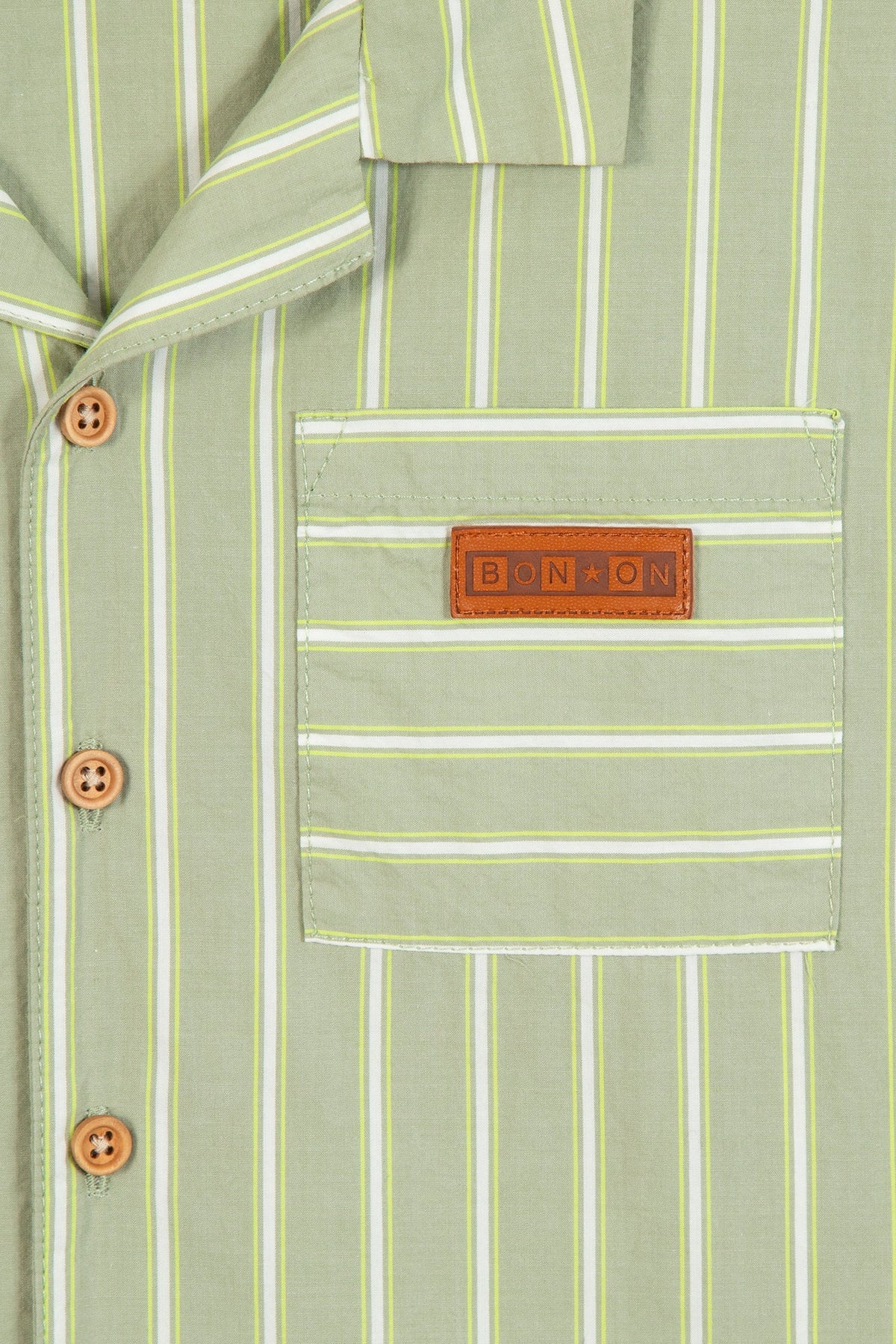 Rayures Kaki // Shirt LasVegas