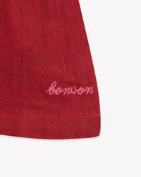 Top Lolita en coton - Rose Vespa