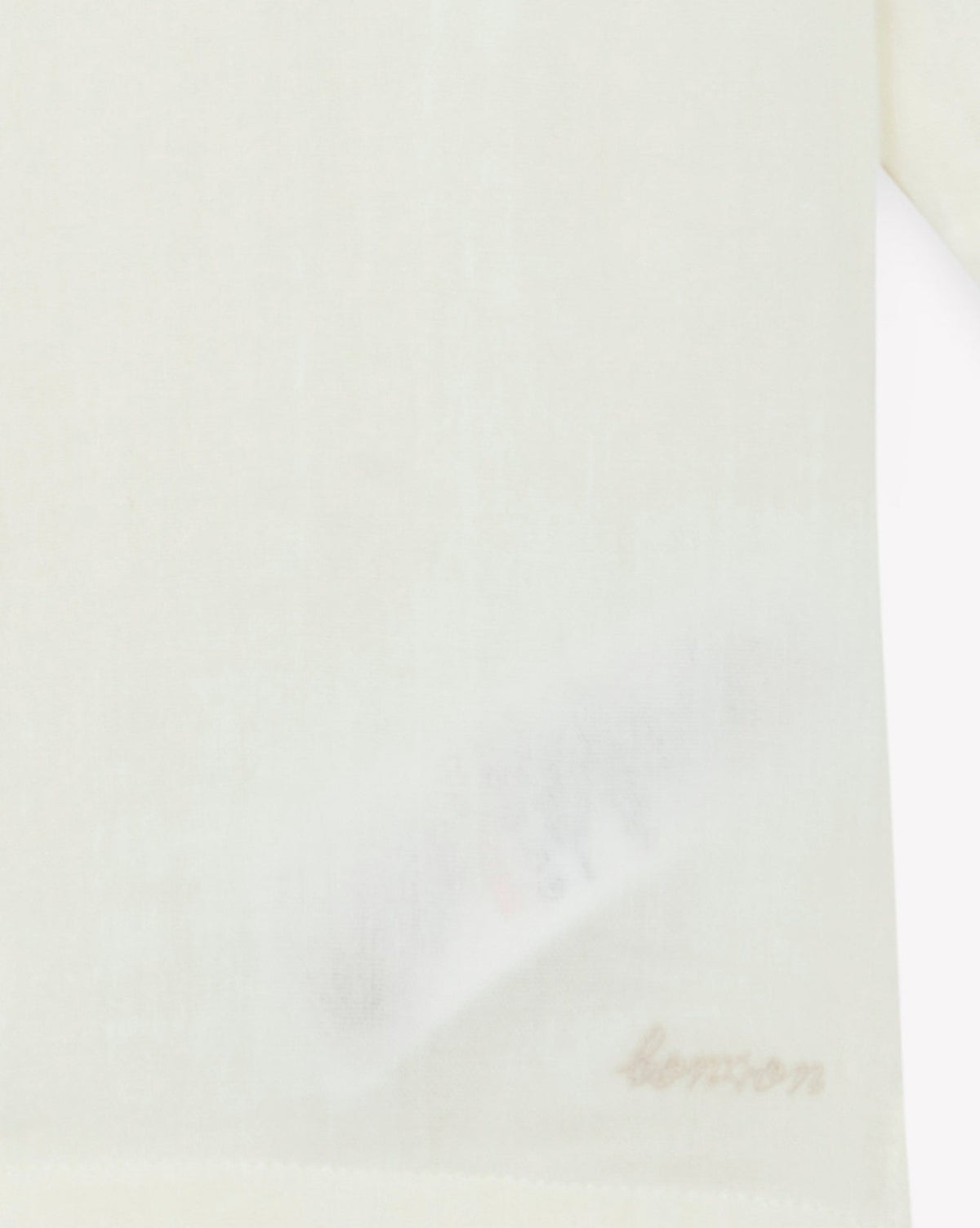 Linde cotton-blend shirt - Ecru Bonton