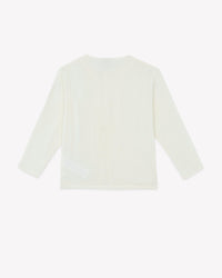 Linde cotton-blend shirt - Ecru Bonton