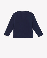 Linde cotton-blend shirt - Midnight Blue
