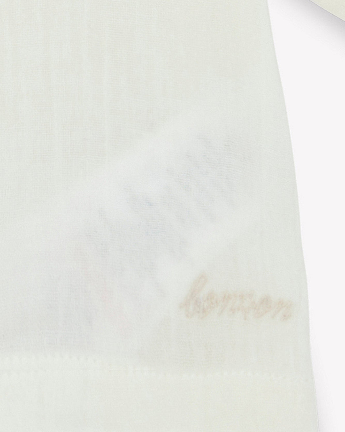 Linde cotton shirt - Ecru Bonton
