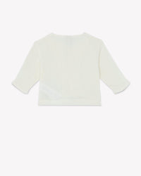 Linde cotton shirt - Ecru Bonton