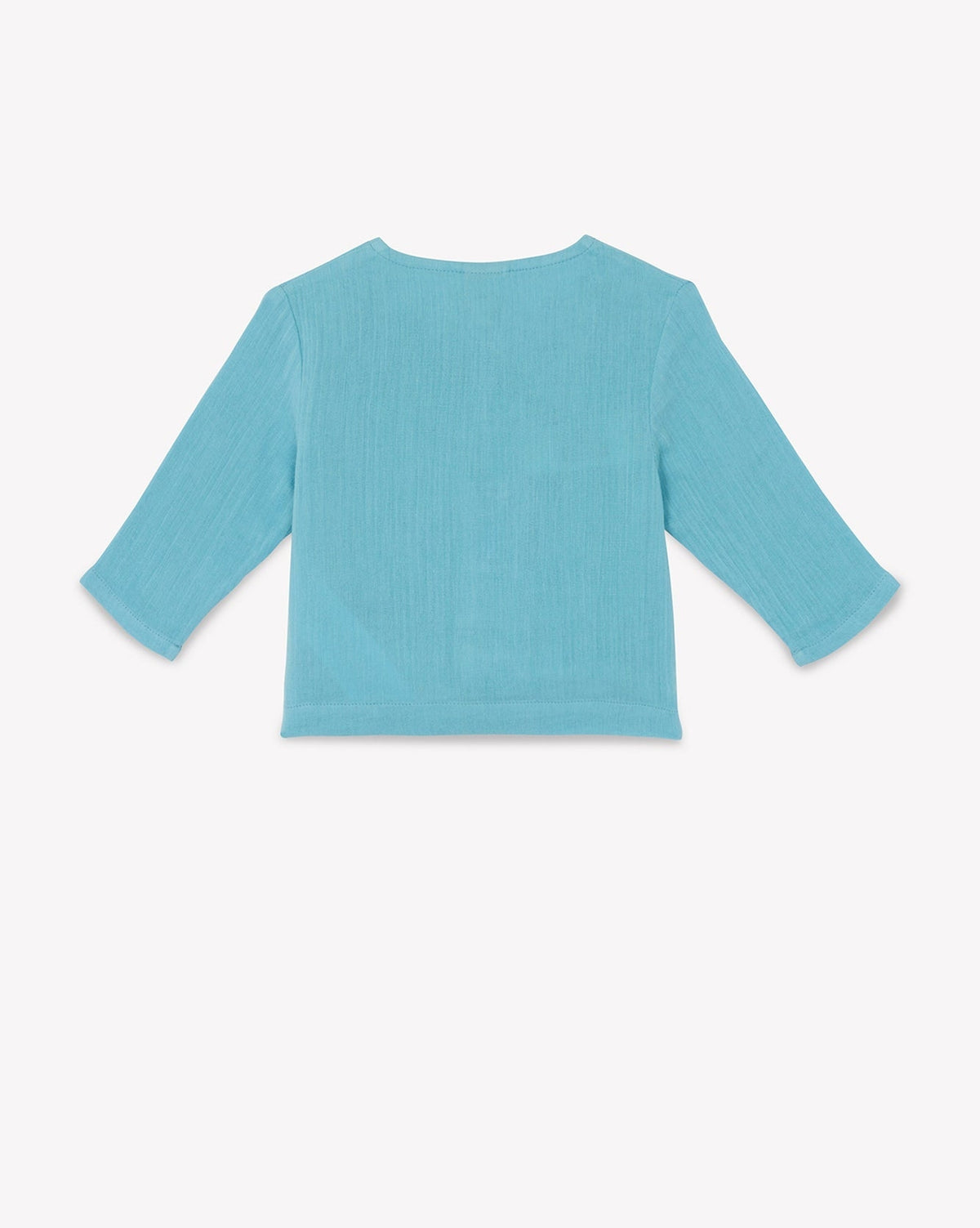 Linde cotton shirt - Blue Fish