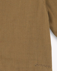 Linde cotton shirt - Kayak Khaki