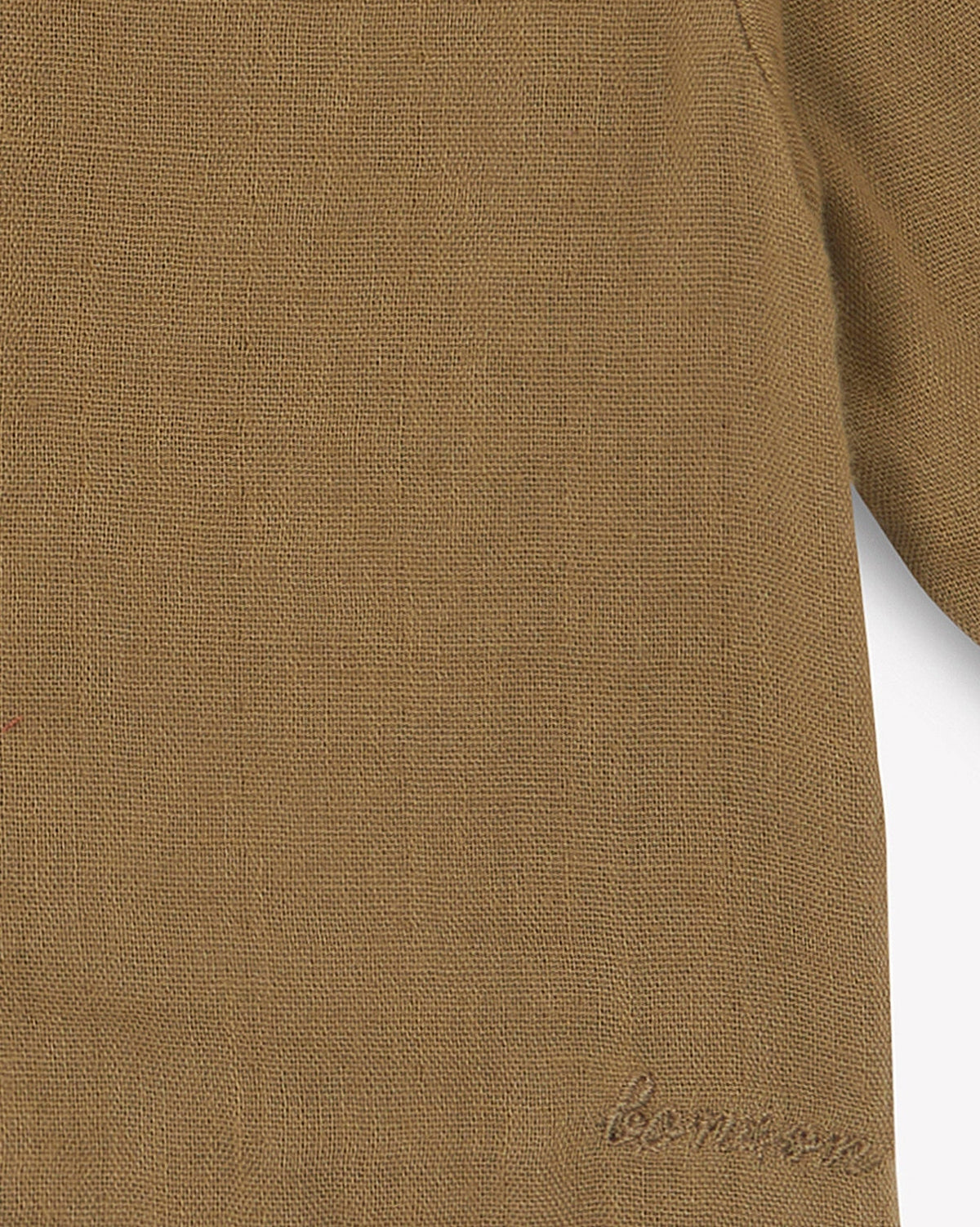 Linde cotton shirt - Kayak Khaki
