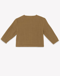 Linde cotton shirt - Kayak Khaki