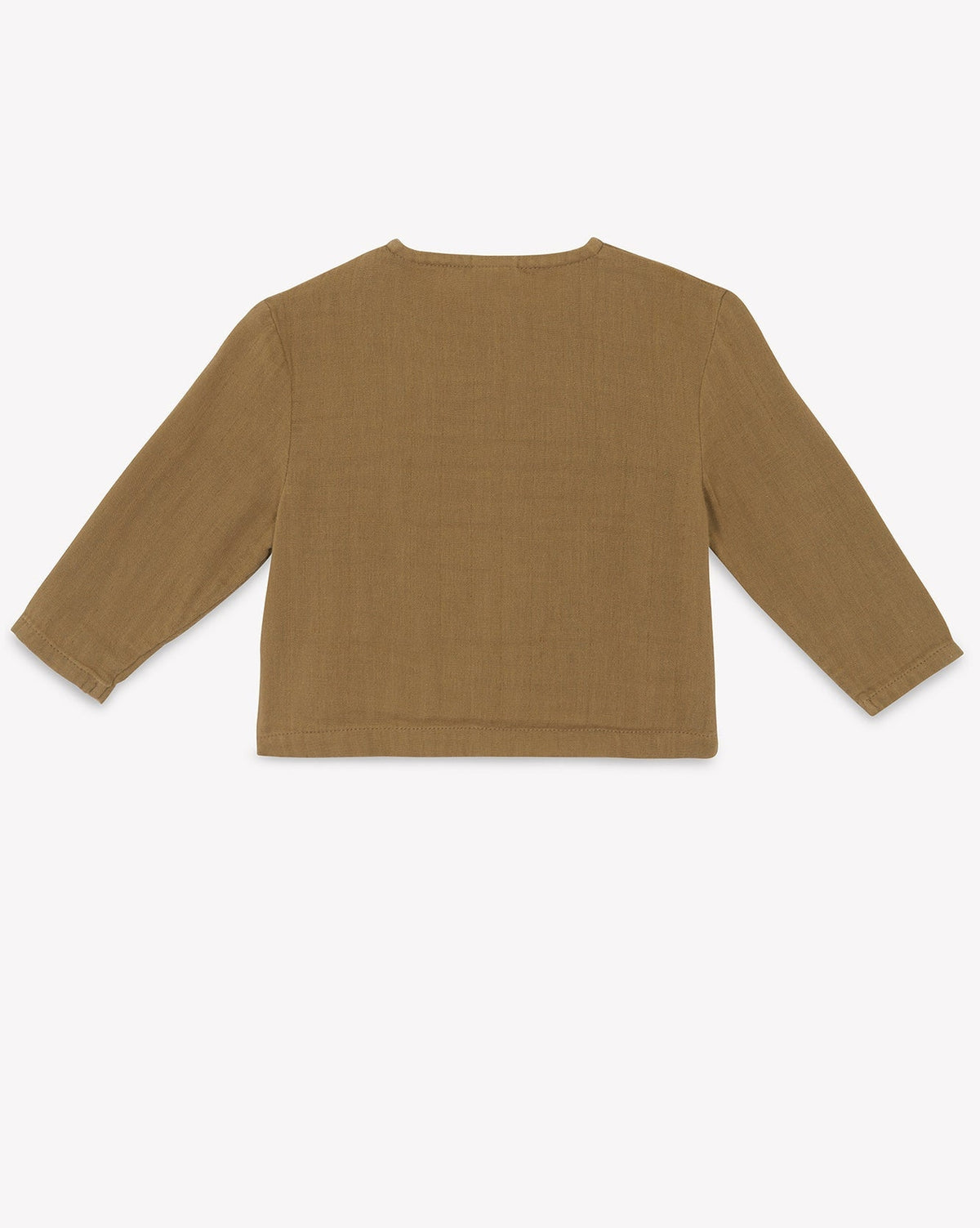 Linde cotton shirt - Kayak Khaki