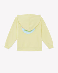 Lu zipped cotton sweatshirt - Limonade