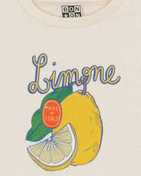 Lys cotton sweatshirt - Pannacotta