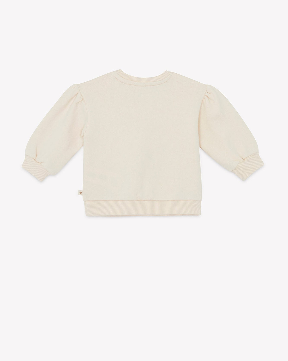 Lys cotton sweatshirt - Pannacotta
