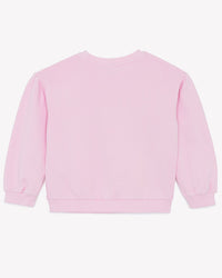 Lys ‘Mermaid’ illustrated cotton sweatshirt - Bubble Pink